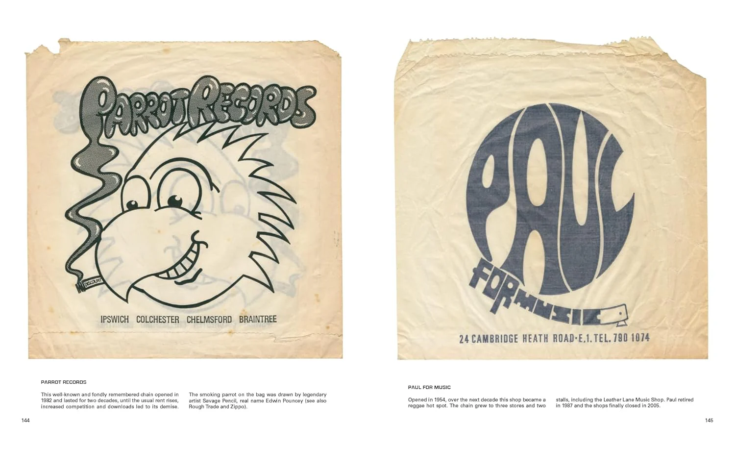 A–Z of Record Shop Bags: 1940s to 1990s - Image 3