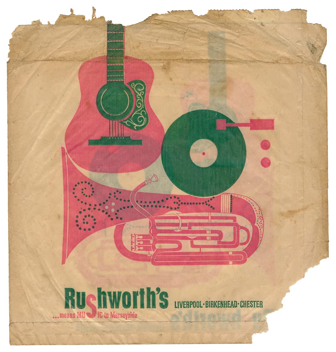 A–Z of Record Shop Bags: 1940s to 1990s - Image 7