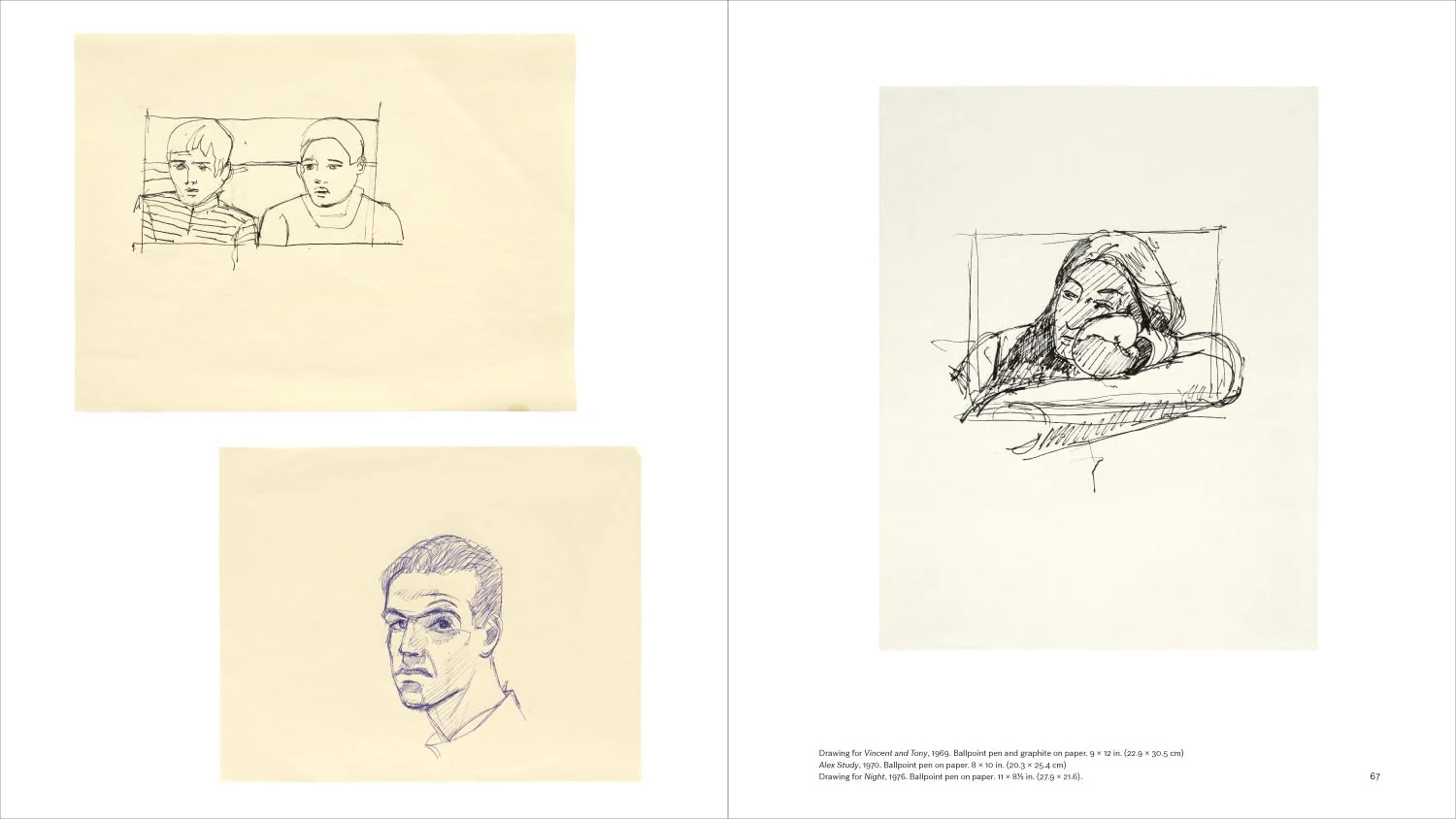 Alex Katz: Out of Sight: A Drawing Survey - Image 7