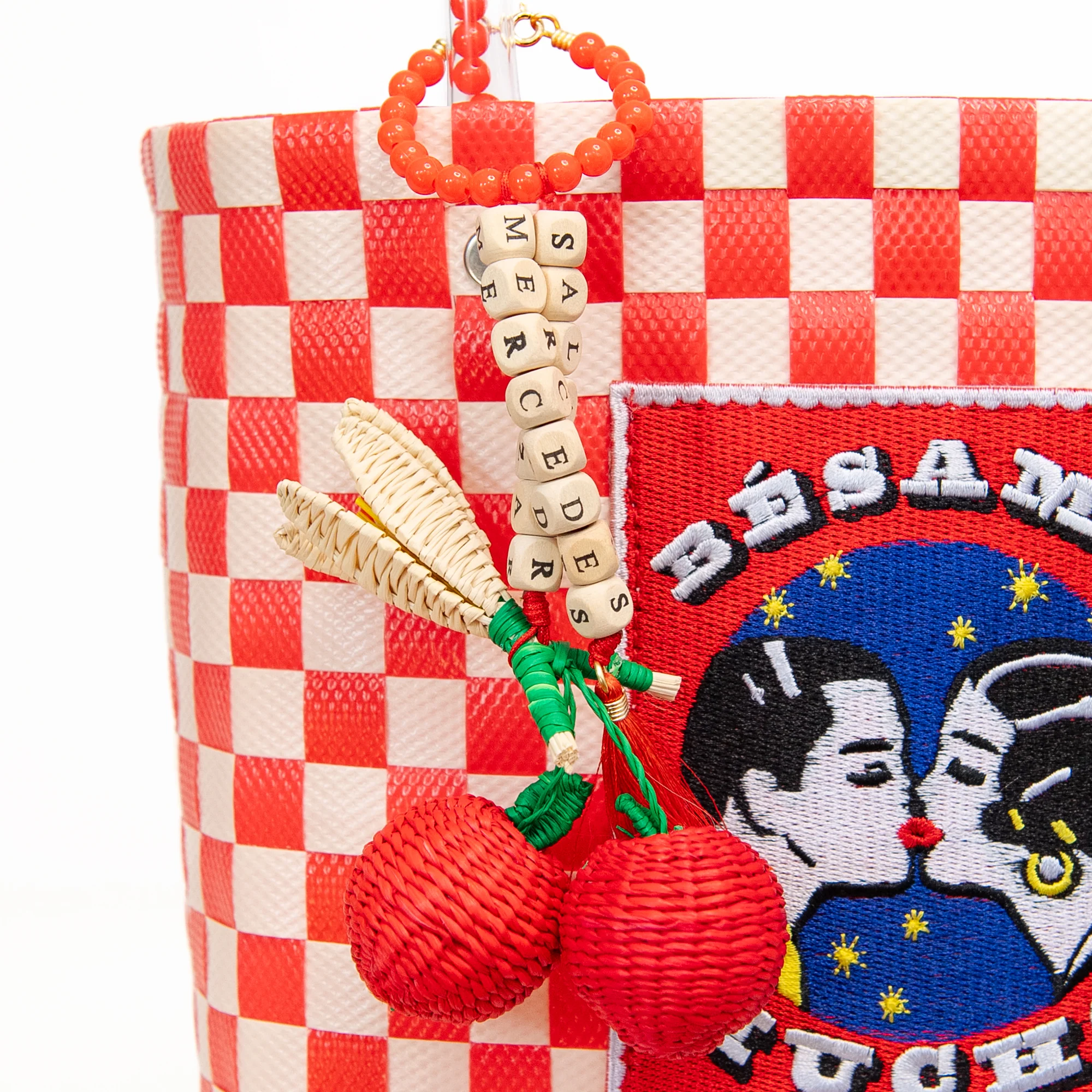Besame Mucho Handbag in Red, from Mercedes Salazar - Image 4