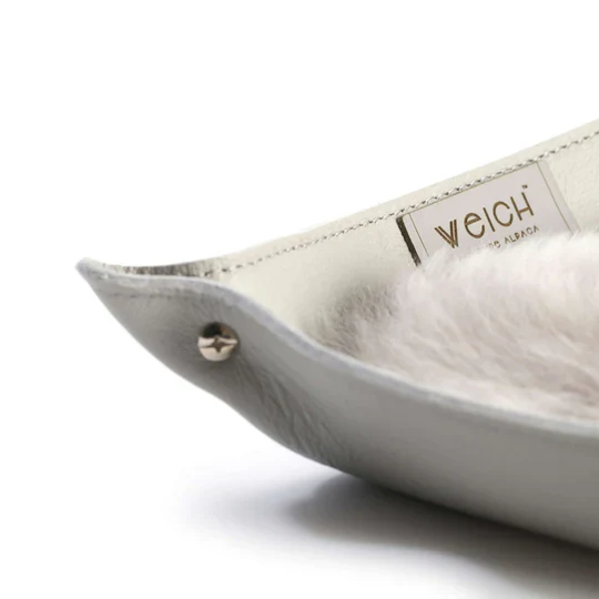 Catchall Tray in Grey, from Weich Couture Alpaca - Image 2
