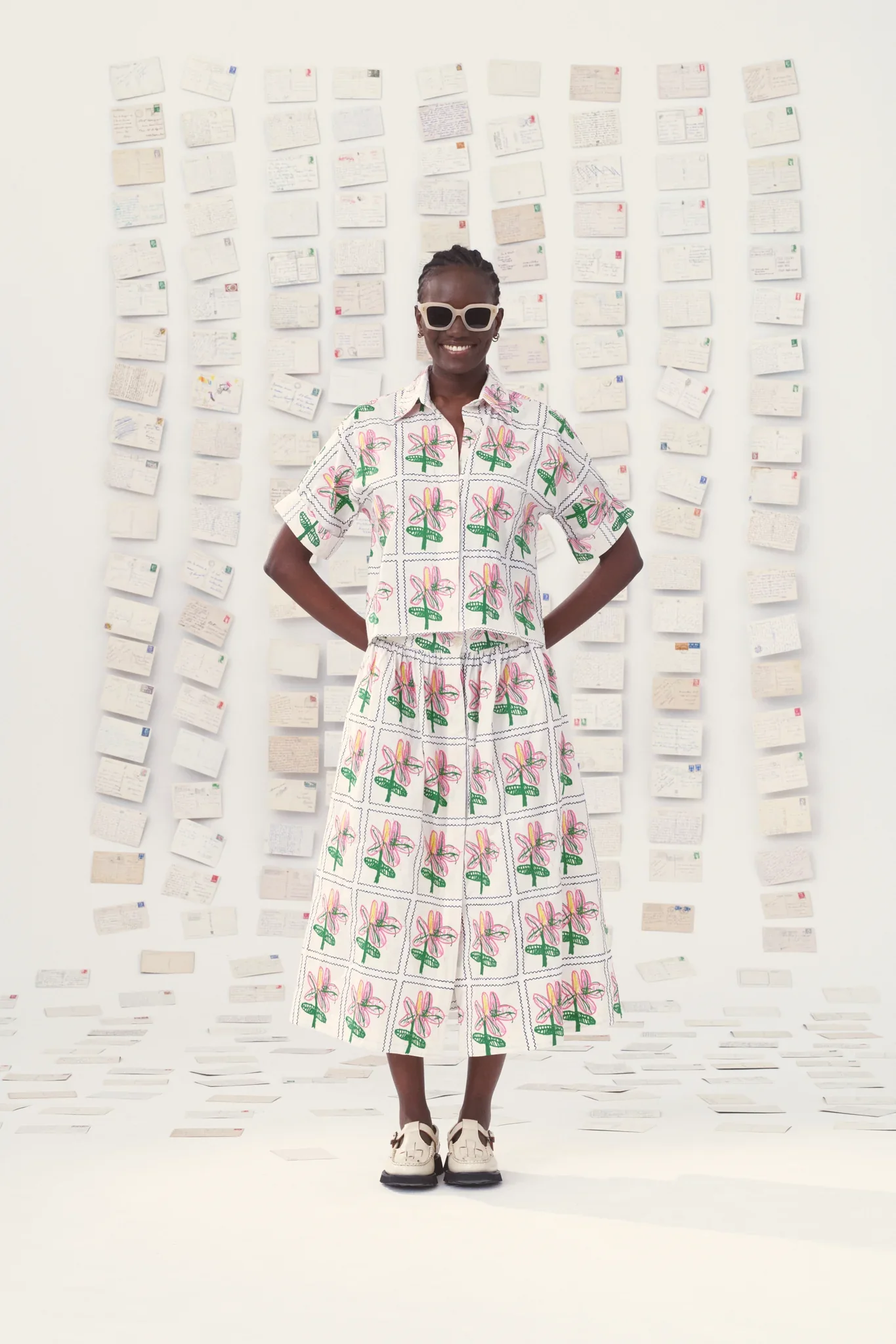 Cyclades Mona Skirt in Off-White, from Mii - Image 2