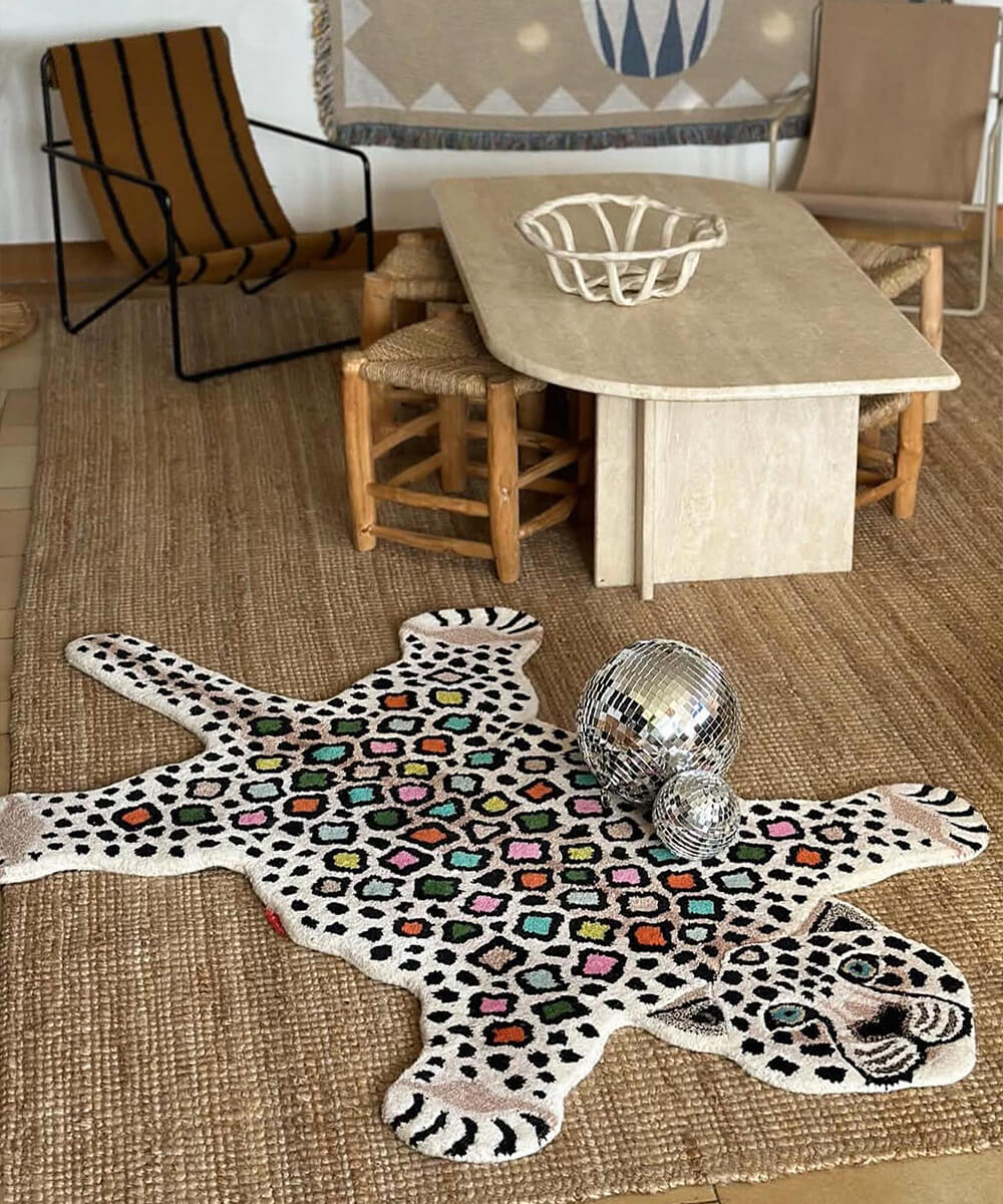 Disco Leopard Rug - Image 4