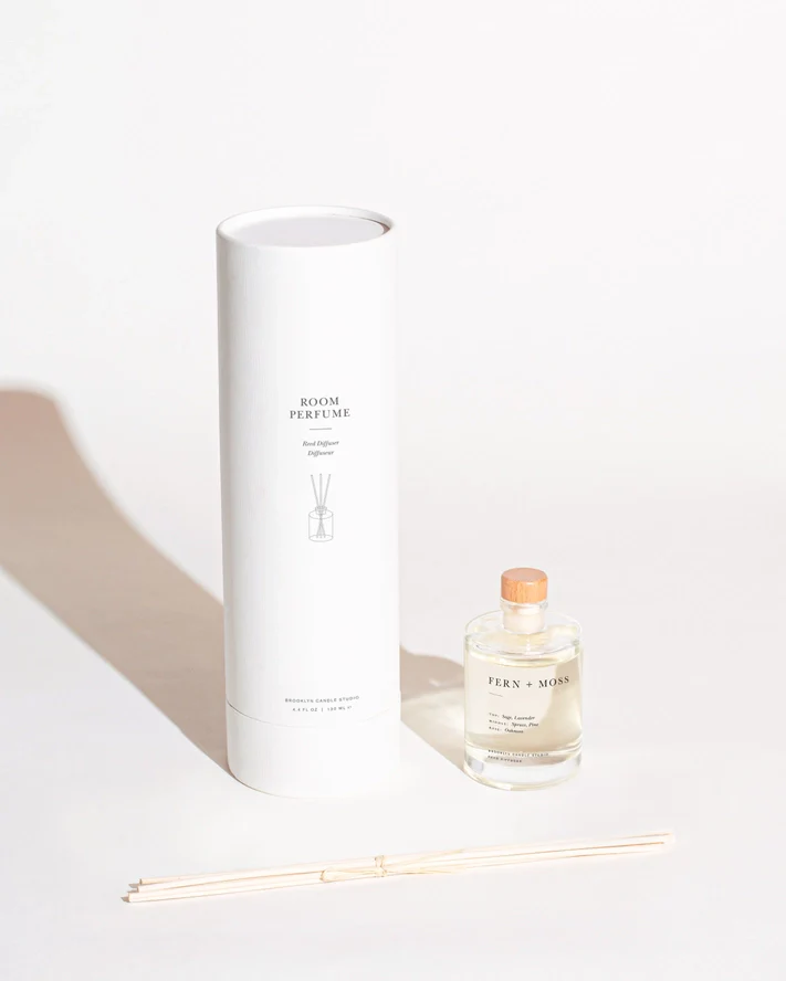 Fern and Moss Reed Diffuser, from Brooklyn Candle Studio - Image 4