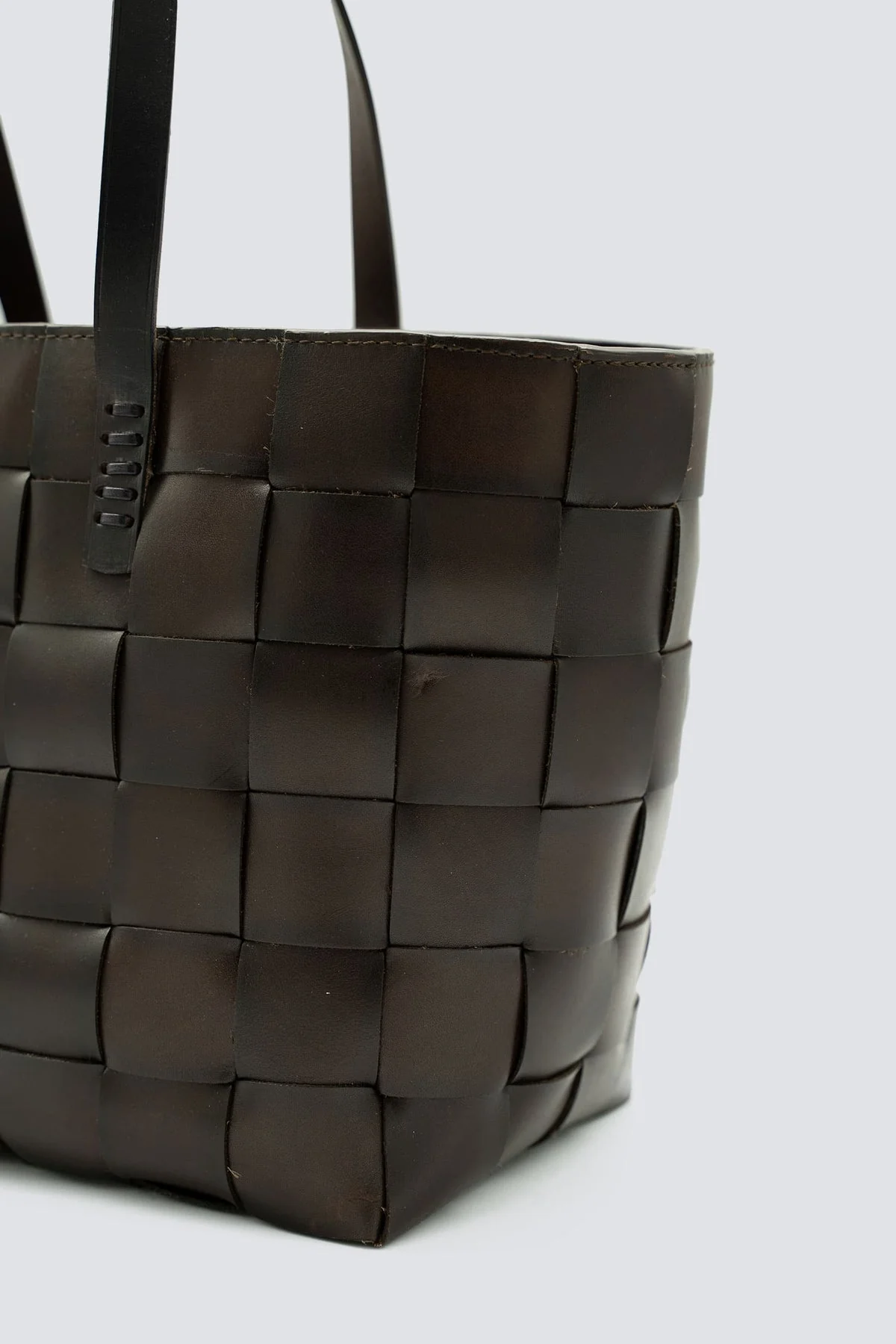 Japan Mini Tote in Dark Brown, from Dragon Diffusion - Image 2