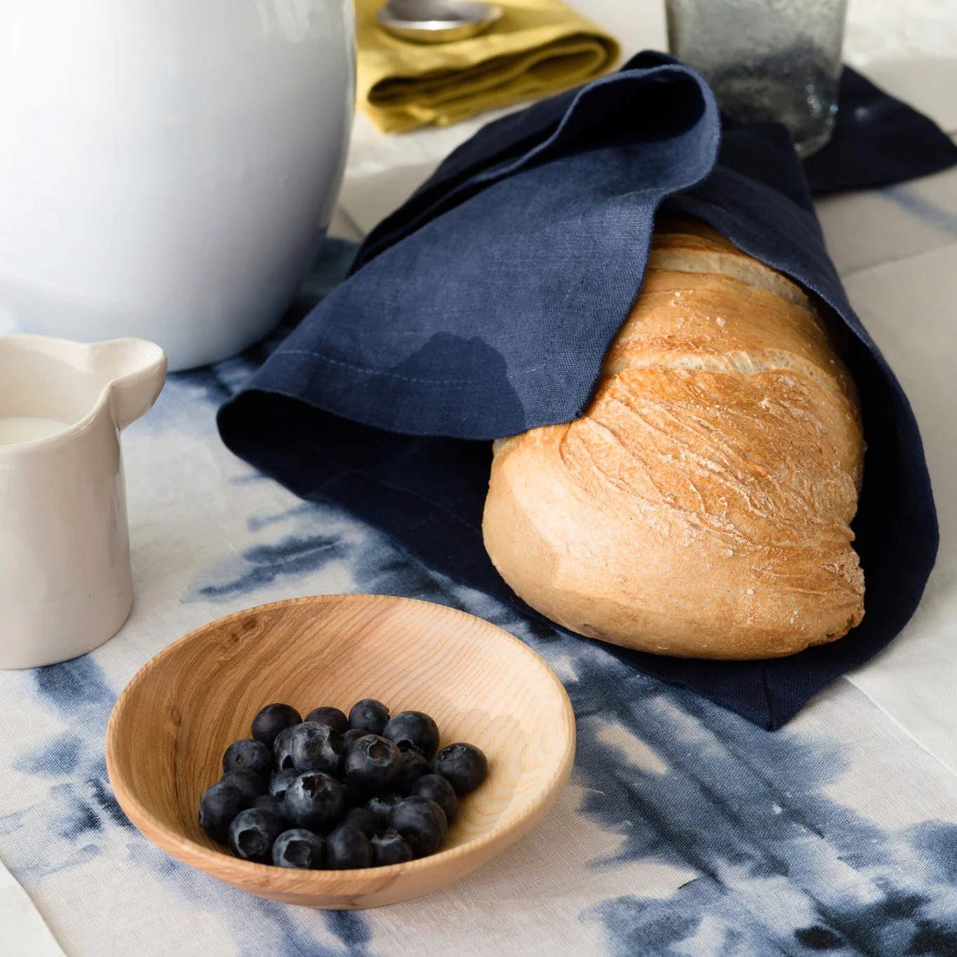 Navy Linen Napkins Set of 2, from Linen Tales - Image 6