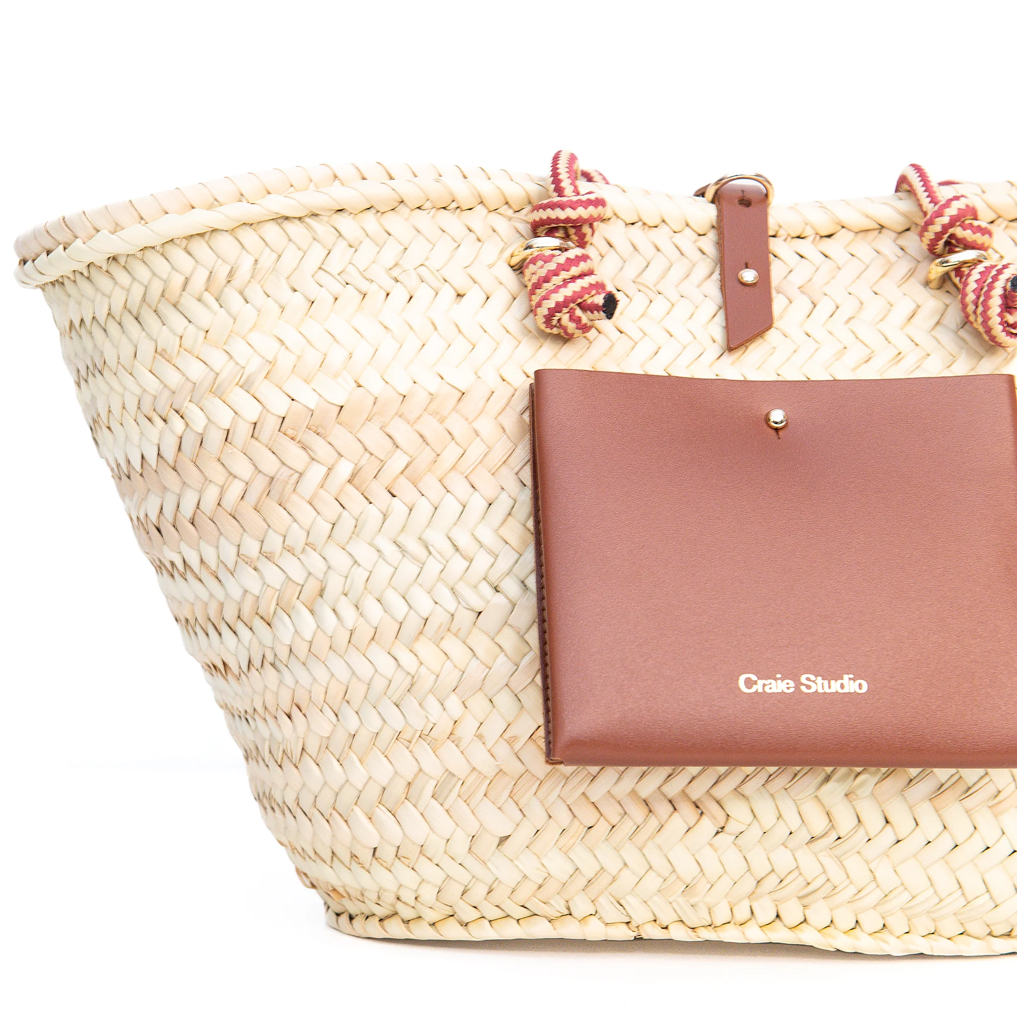 Panier Calanques Bag in Tan Rose, from Craie Studio - Image 7