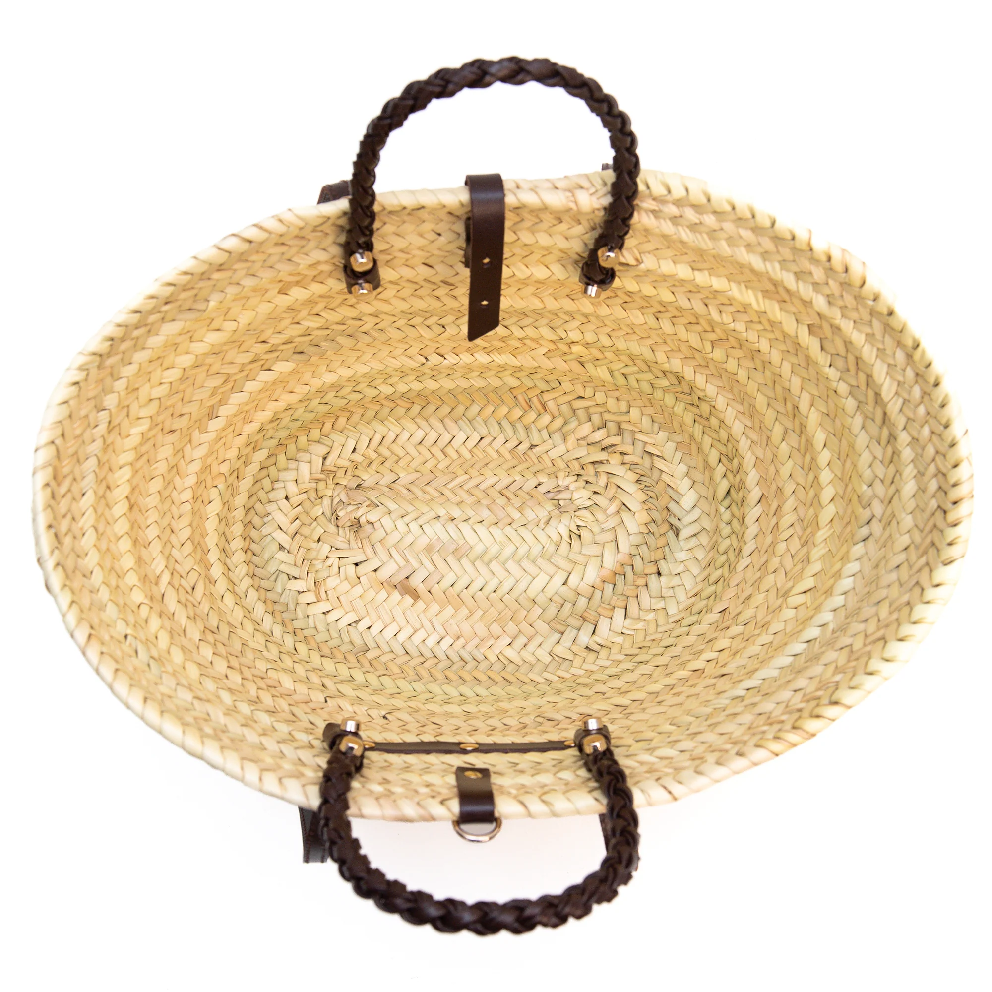 Panier Spiral Bag in Chocolate, from Craie Studio - Image 5
