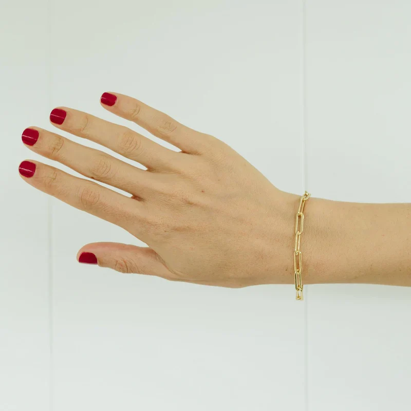 Rectangular Link Chain Bracelet, from Gabriela Artigas - Image 3