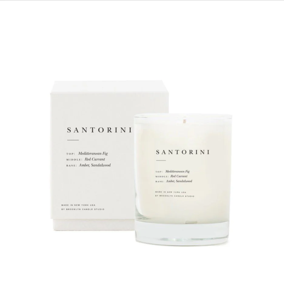 Santorini Escapist 2 Wick Candle, from Brooklyn Candle Studio - Image 2