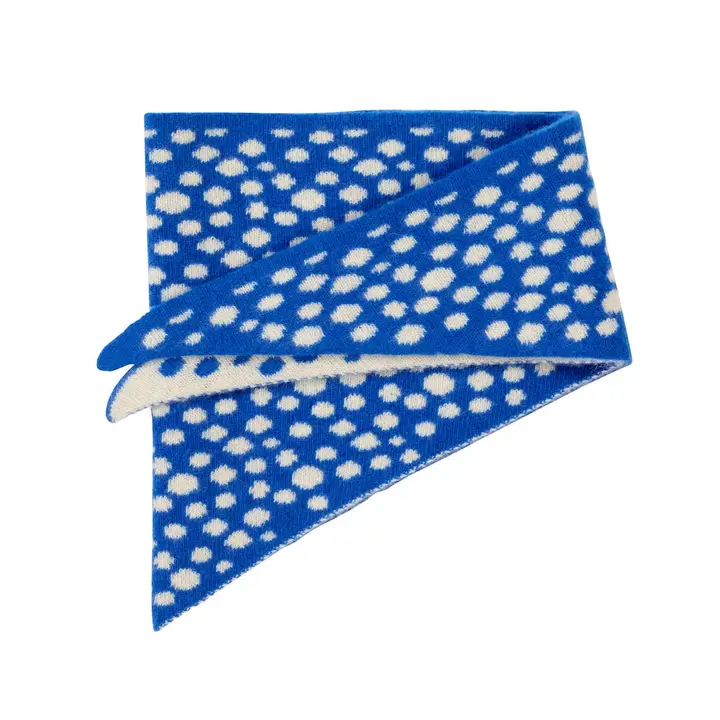 Spotty Neckerchief in Blue, from Donna Wilson - Image 2