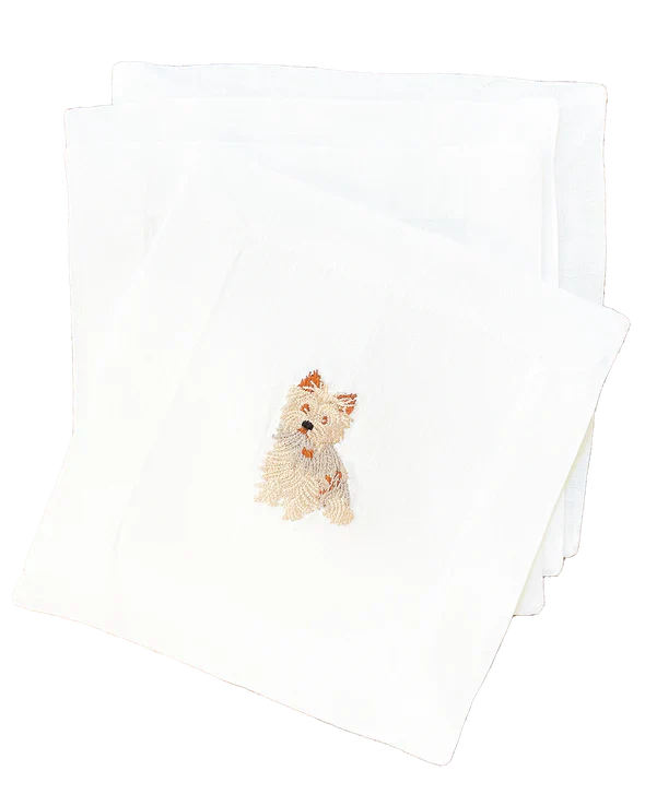 Yorkie Cocktail Napkins, from Lettermade - Image 2